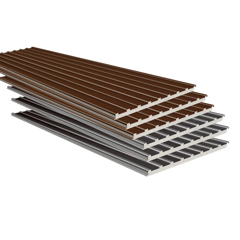 Fireproof Aluminum Polyurethane Foam Sandwich Panels 30mm/50mm For Roof And Wall Systems Fireproof Aluminum Polyurethane Foam Sandwich Panels 30mm/50mm For Roof And Wall Systems