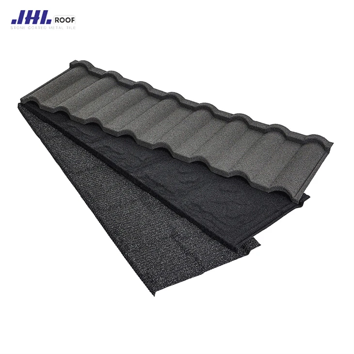 Building Roofing Materials Lightweight Insulated Colorful Stone Coated Metal Roof Tiles