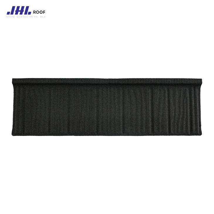Colored Stone Metal Roofing Wood Tile
