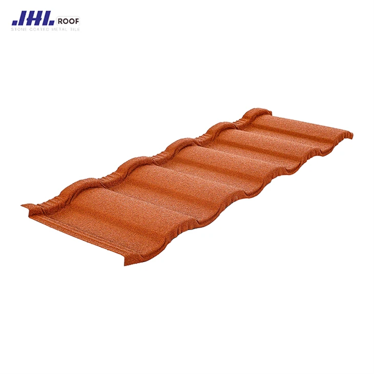 Roman Tiles 0.35mm Thickness Stone Coated Aluminium Zinc